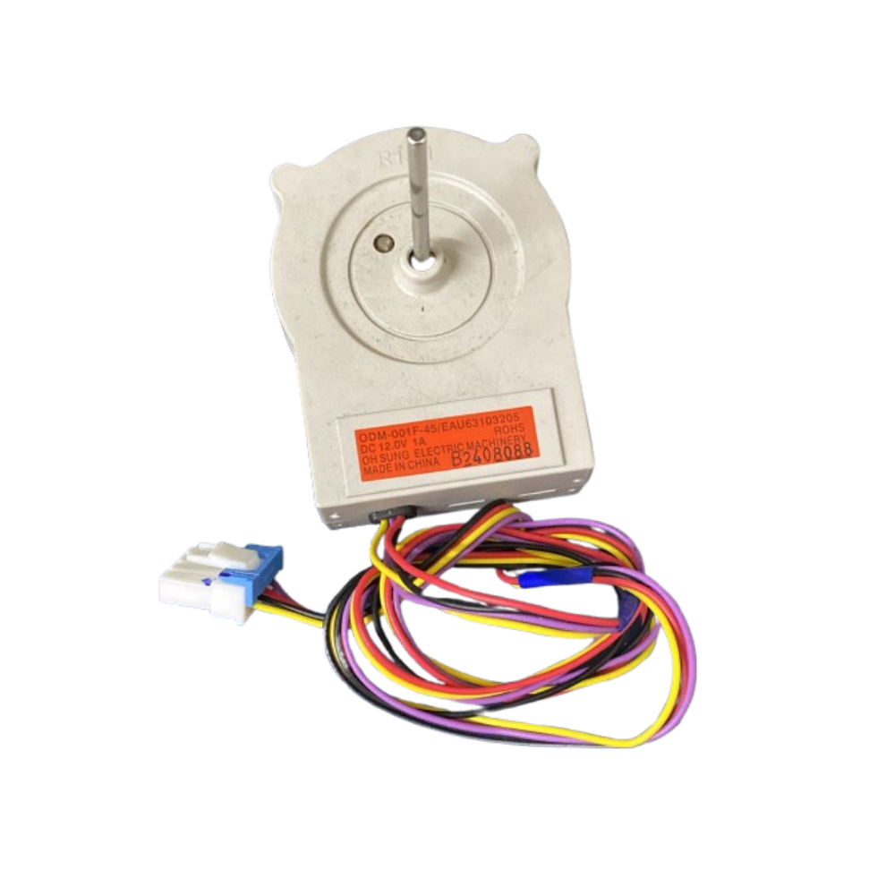 Motor ventilador condensador LG 4 cables  EAU63103205