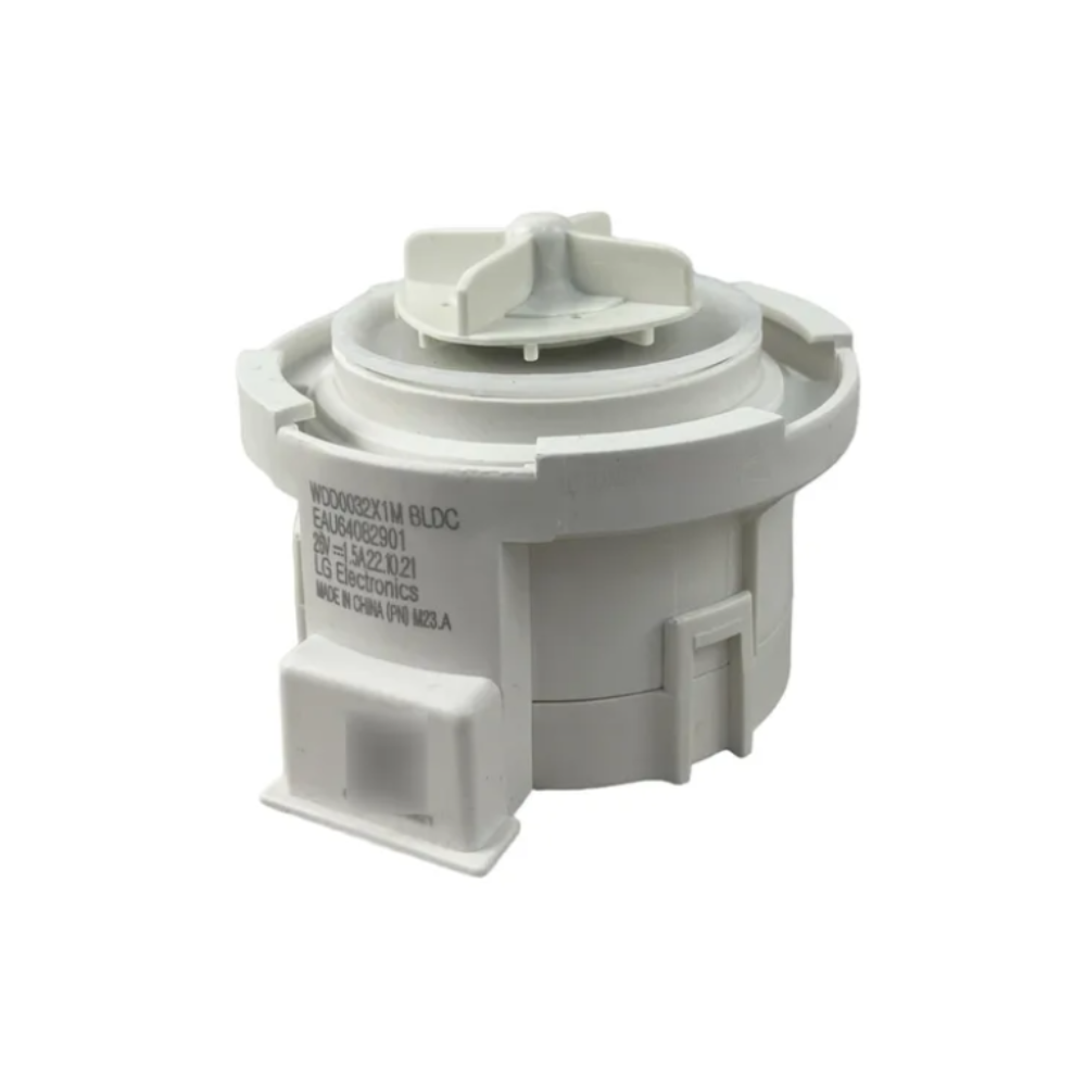 Bomba drenado lavadora digital LG inverter original45W 26V 1.5A EAU64082901 WDD0032X1M