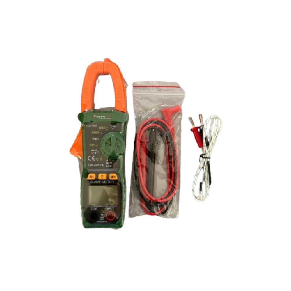 Pinza amperimetrica digital 600uf
