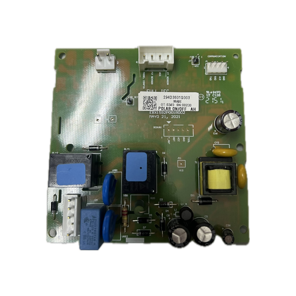 294D3601 TARJETA MABE POLAR DIGITAL 220V G003 MOD: RMP410FZCC_AA-RMP421FZCC_AA