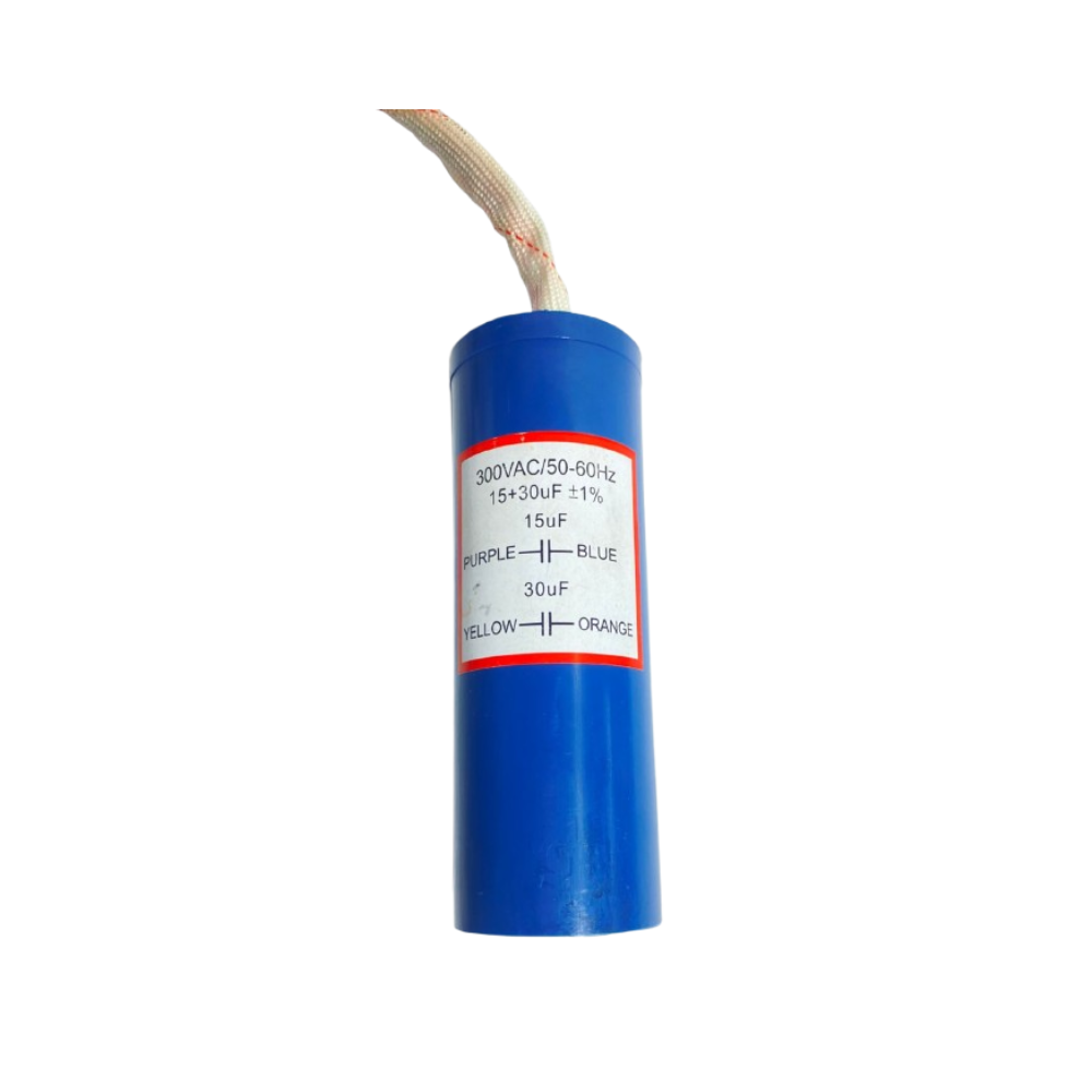 Capacitor 2 tinas 15-30 azul