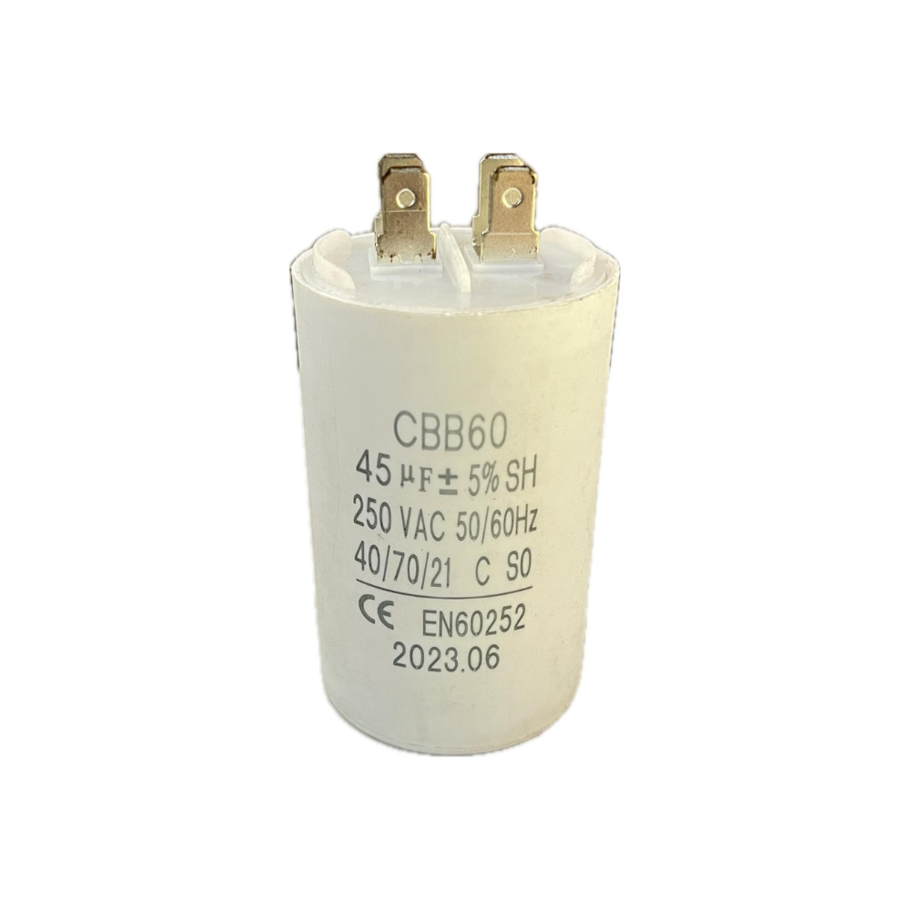 Capacitor blanco 45MF